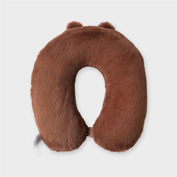 LINE FRIENDS Brown Neck Cushion