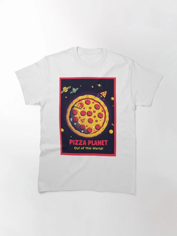 Galactic Pizza Planet Out Of This W Toy Story Classic TShirt Unisex Style S
