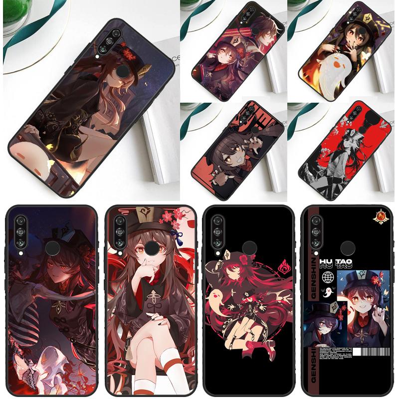 Genshin Impact Hu Tao For Huawei Nova 12s 12i 11i 5T 9 10 SE Y91 Y90 Y60 Y70 Y72 Y61 P60 Pro P20 P40 P30 Lite Case