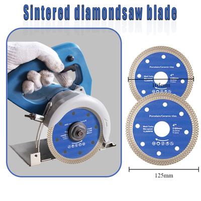 Diamond Saw Blade 105 125mm Porcelain Tile Ceramic Granite Marble Cutting Blades for Angle Grinder Stone Specific Hole Opener