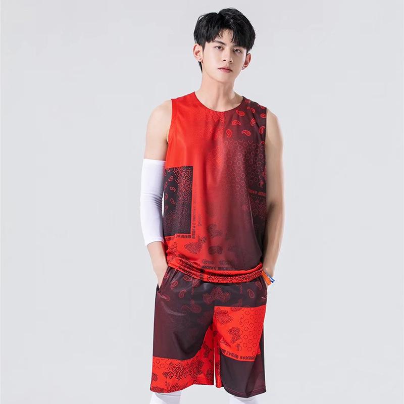 Youth and Adult Basketball Training Vest Set - Sport Jersey and Uniform