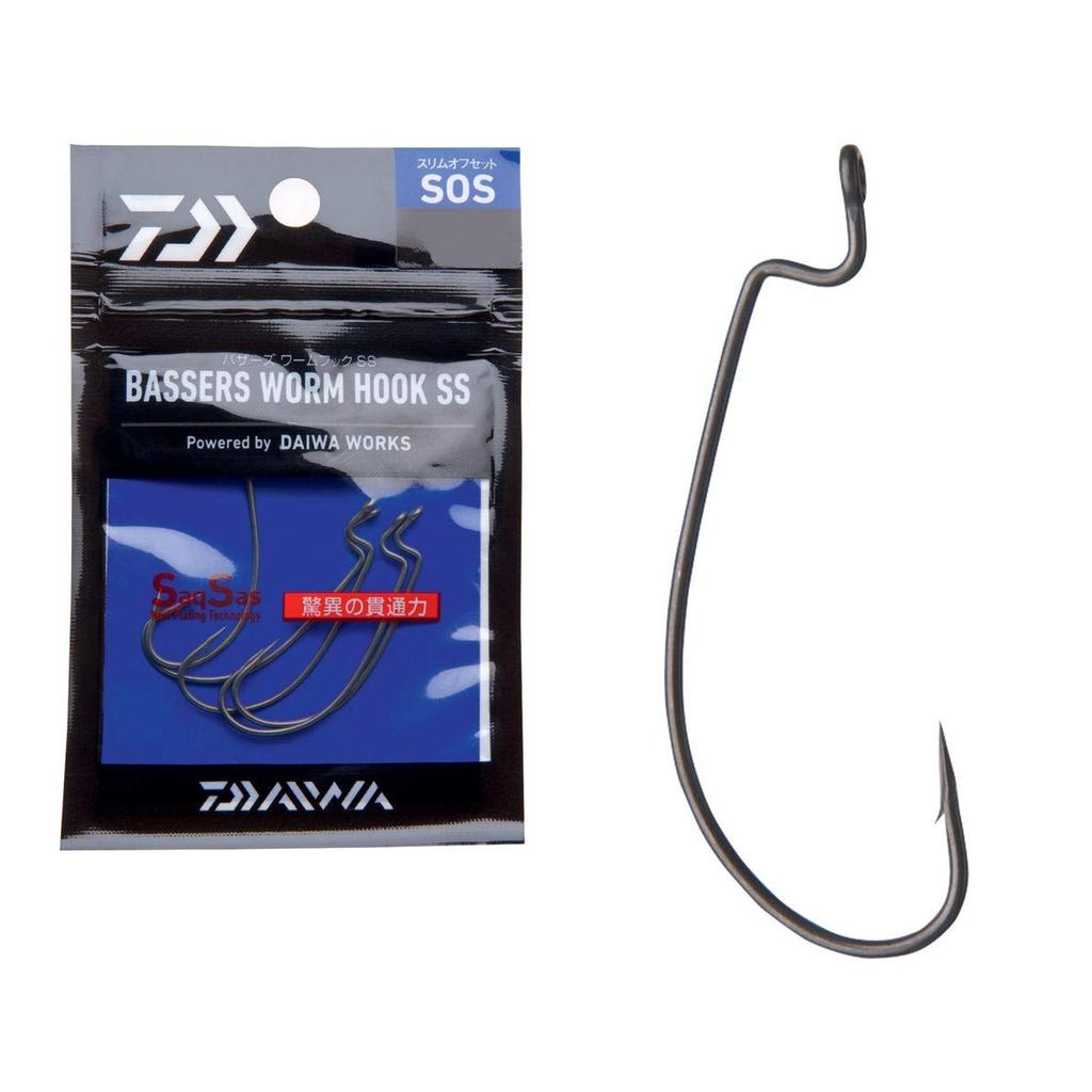 DAIWA Bathers Worm Hook SS/SOS#1 838993