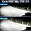 H11B LED Headlight Bulb Turbo 1800W 9000000LM Low Beam High Beam 6000K White For Ford Fiesta Kia Hyundai Plug And Play