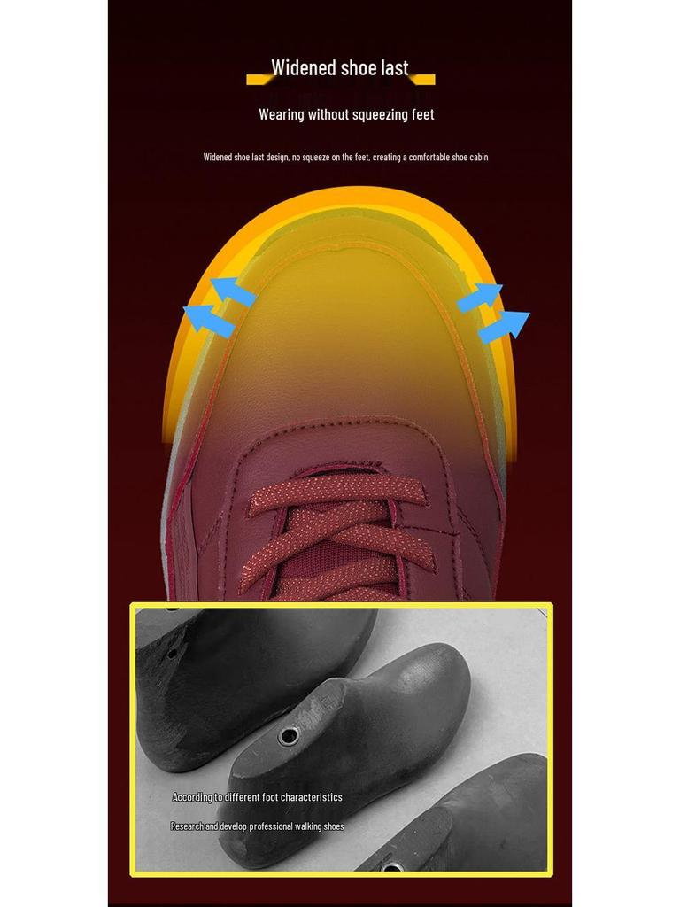 Warm Fleece-Lined Waterproof Anti-Slip Snow Boots for Elderly