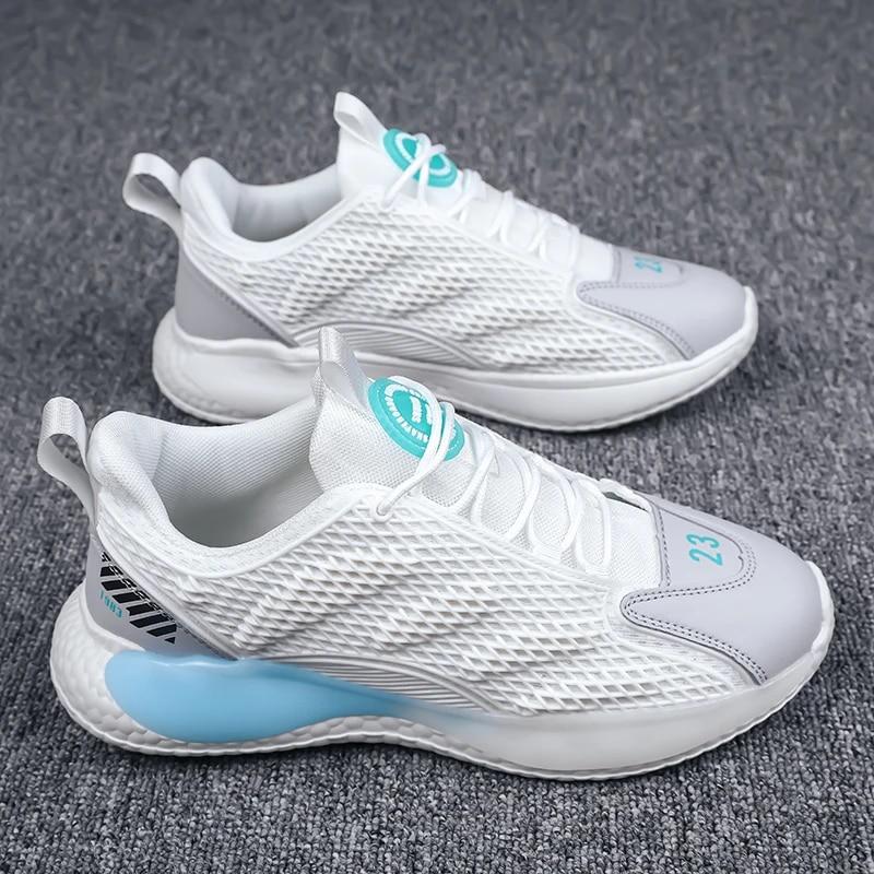 Herbst Frühling männer Tennis Sport Schuhe Männliche Studenten Schwarz Weiß Walking Laufen Reise Casual Turnschuhe Dämpfung Trainer