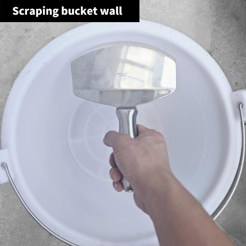 Professional Steel Scraper Tool Ergonomic Handle Putty Scraper  Simple Use for DIY Enthusiasts & Home Improvement Projec
