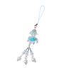 Glow In The Dark Koi Fish Phone Charm Keychain Lucky Charm Phone Chain Lanyard for Night Event DIY Accessories