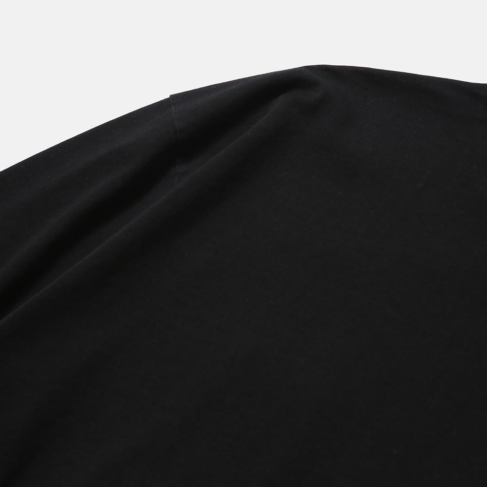 MOIF [Aw25] Baggy Mockneck L/S Tee / Black
