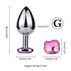 1pcs Cat Face Jewel Base Anal Plug 7 Size Butt Masturbation Tools Lovers Sex Massager Adult Sex Toys