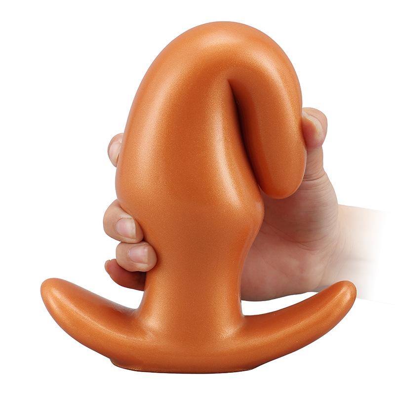 Silicone Boat Anchor Butt Plug out Invisible Wear Back Court Expansion Masturbation Plug for Men and Women Chrysanthemum Sexy Sex Toy