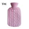Home Use Hot Water Bag 2000ML Bottle with Knit Cover, Leakproof Rubber Menstrual Cramp Relief for Pain Relief, Winter Warm Neck, Shoulder Back