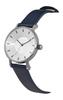 Watch Volare Silver Blue leather strap 36mm WVO20SR007W Navy [KLASSE14] Women's
