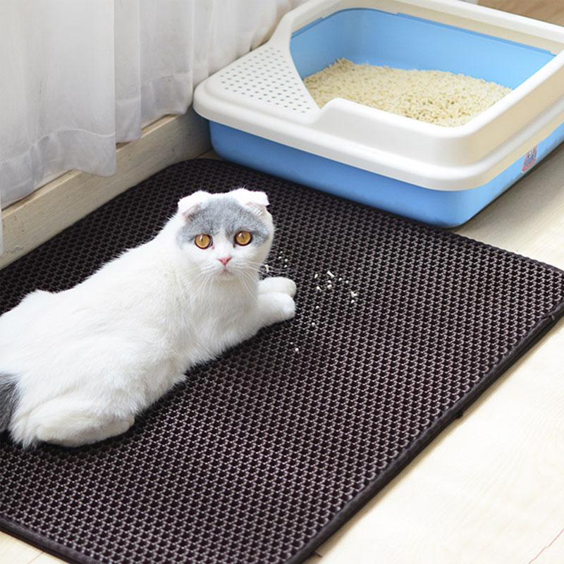 litter cat mat