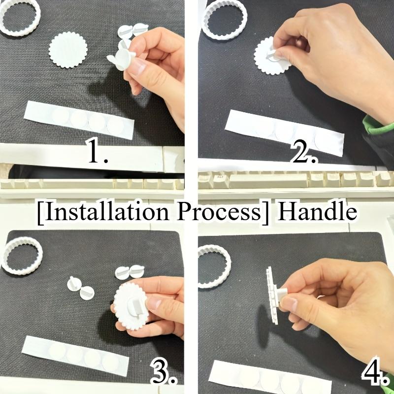 4pcs Vintage Minimalist Classic Sandwich Cookie Gift Box Mold Set - Valentine's Day Chocolate Jam Cheese Afternoon Tea Press Mold