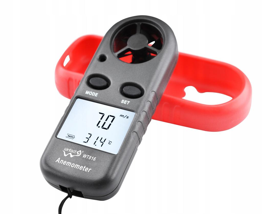 Anemometer Wind Gauge Temperature Air Speed Measurement