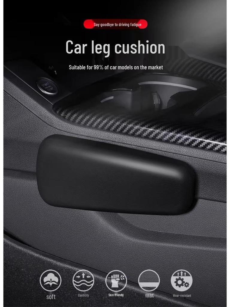 Car Leg Cushion: Long-Distance Driver Knee Support, Universal Fit
