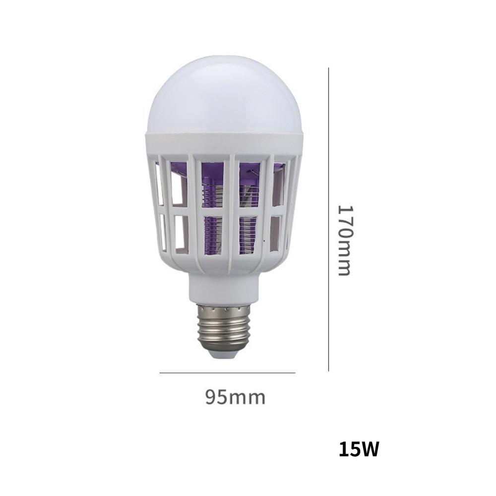 

LED Mosquito Killer Bulb Repellent Bug Zapper Insect Killer 2 In 1 Home Anti Mosquito And Night Lamp Fly Trap Indoor Outdoor 9W