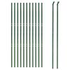 Green Welded Wire Fence 2x25 M Galvanized Steel