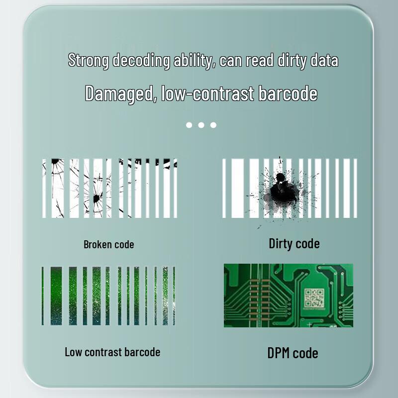 Comet WE50 Industrial Wired 1D/2D Barcode Scanner