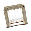 Newtons Cradle Balance Balls DIY Assembly Wooden Base Ball for Home Ornament Adults and Kids