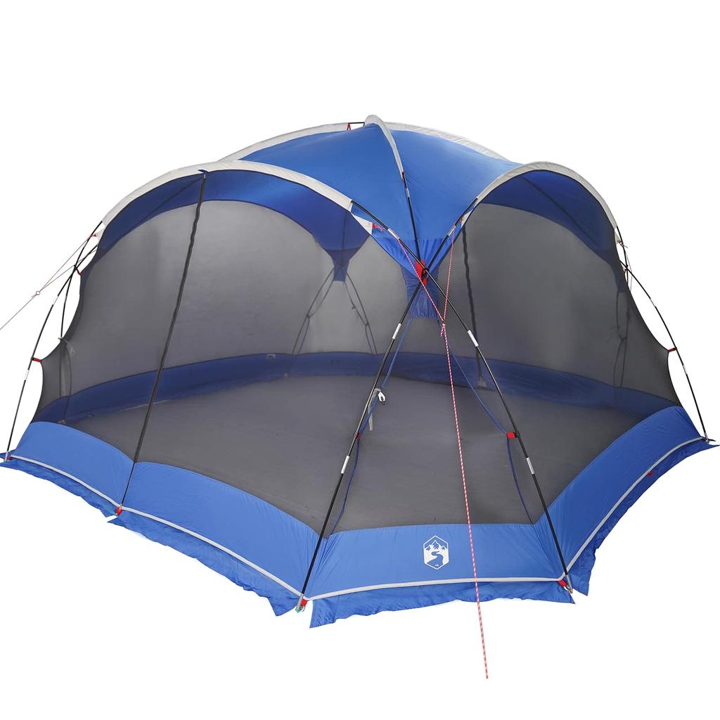 Mosquito Net Tent with Roof Azure Blue 434 x 434 x 230 cm