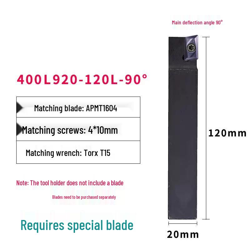 Universal Boring Bar: CBS Rough and Matching Boring Bars 1604, 400R916/920/913, 90° & 75° Options