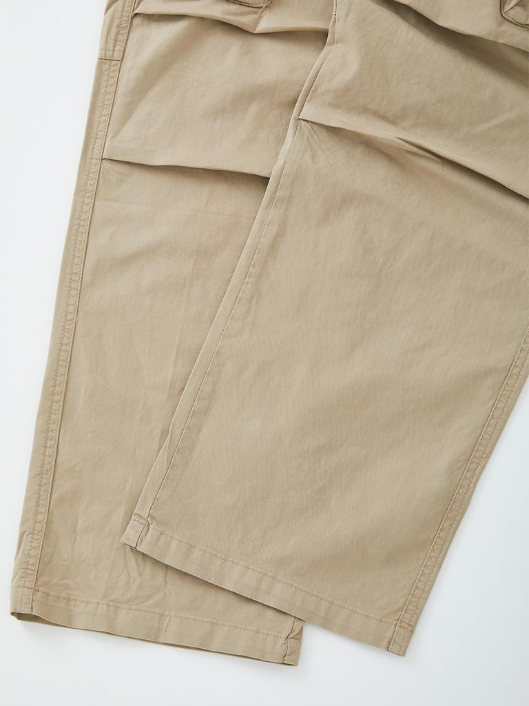 IKALOOK Semi-Wide Elastic Work Cargo Pants Dpt144
