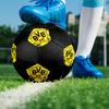 Pallone da Calcio Borussia Dortmund, colorato, adatto a tutte le età, cucito a macchina, materiale PVC, qualità da competizione, resistente e ad alto rimbalzo