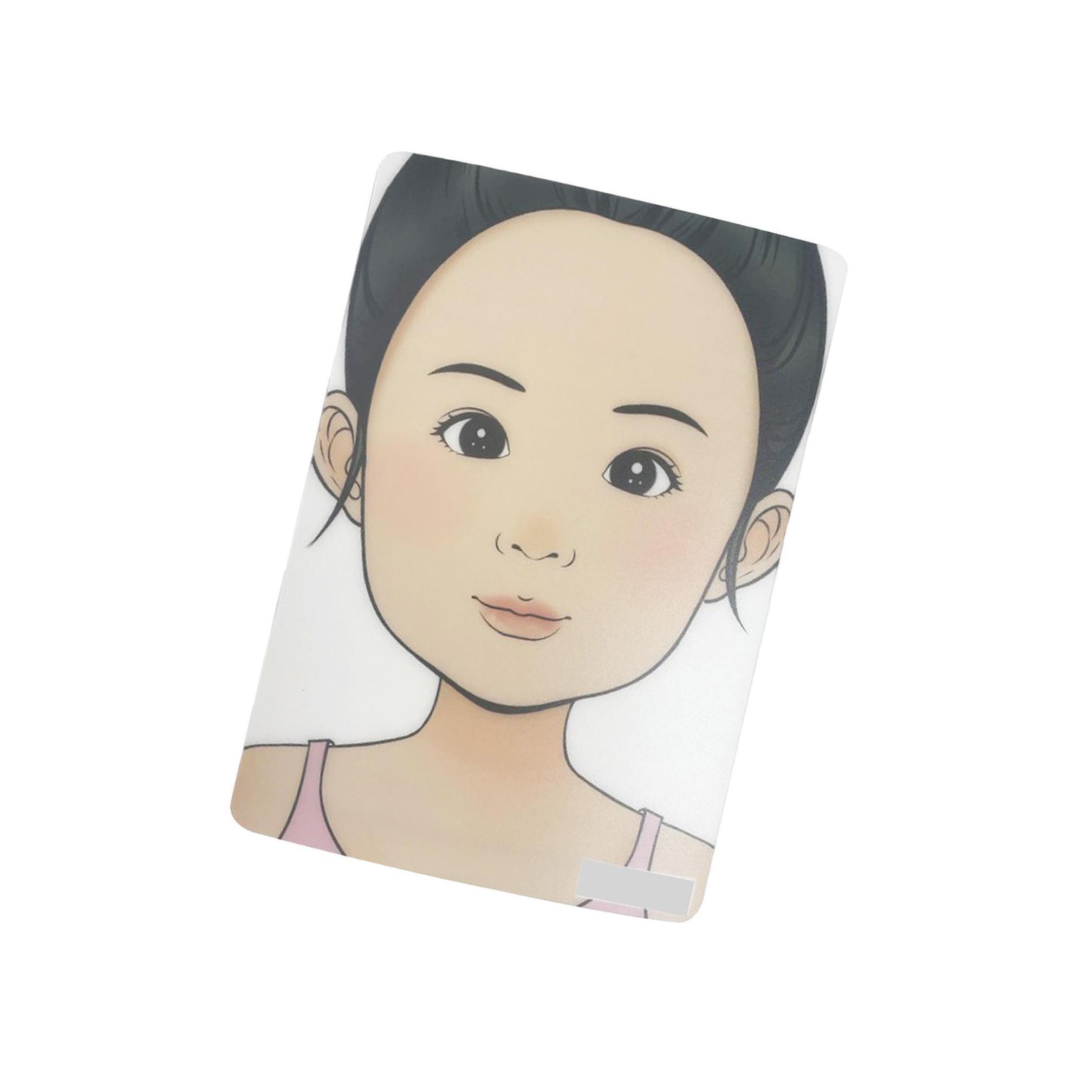 

Красочный смывающийся шаблон для рисования макияжем, развивающий воображение и самовыражение у детей