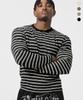 DRIX Stripe Muscle Fit Henley Neck Long Sleeve_4 Colors