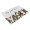Christmas Dining Mat, Restaurant Atmosphere Decoration, Table Mat, Linen Printed Insulation Mat, Western Style Mat