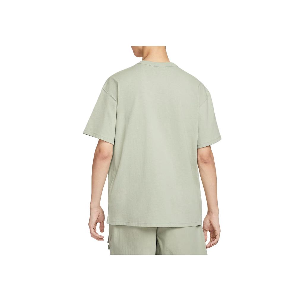 Nike Sportswear Comfortable Fashionable Minimalist Versatile Short Sleeve T-Shirt Men Tops Horizon-Green FV7727-370