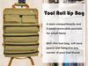 Outdoor Multifunctional Tool Bag: Roll-up Storage for Ground Nails & Wind Rope