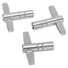 5PCS Metal Drum Tuning Key Silver Drum Key Pack Premium Percussion Hardware Tool  For Drummers