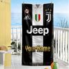 Juventus Personalized Name Beach Towel Quick-Dry Soft Microfiber Suitable for Sports Travel Swimming Yoga Bathroom Beach And Pool