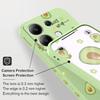 Pollen Avocado Phone Case For Xiaomi Redmi Note 14 13 12 12S 11 11S 10 10S 9 9S Pro Plus 4G 5G Liquid Silicone Cover