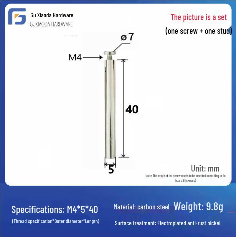Acrylic Photo Frame with Adjustable Stainless Steel Stand