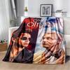 Good Omens Movie Print Blanket Kids Warm Nice Flannel Soft Comfortable Home Travel Blanket Bed Blanket Birthday Gift