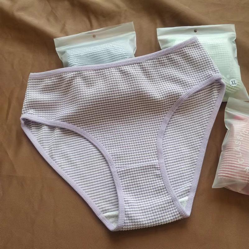 3 PCS Soft High Quality Comfort Elastic Ladies Panties Large Size Plus Plus Mom Panties Female Thickened Thick Leg High Waist Panties Female