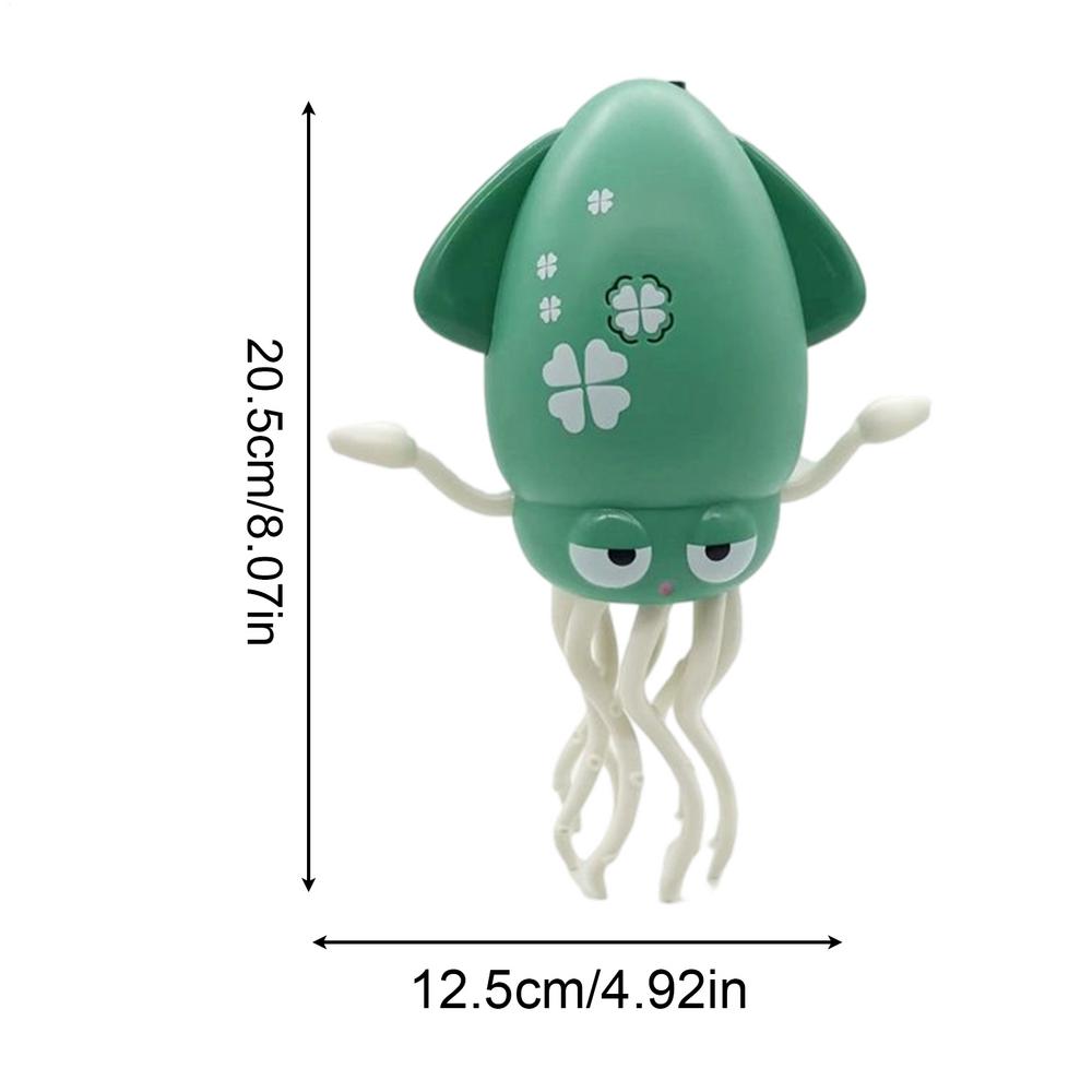 

New Dancing Octopus Kid Electronic Pet Toys Cartoon Interactive Development Moving Education Toddler Toys Dancing Octopus Gift зелений