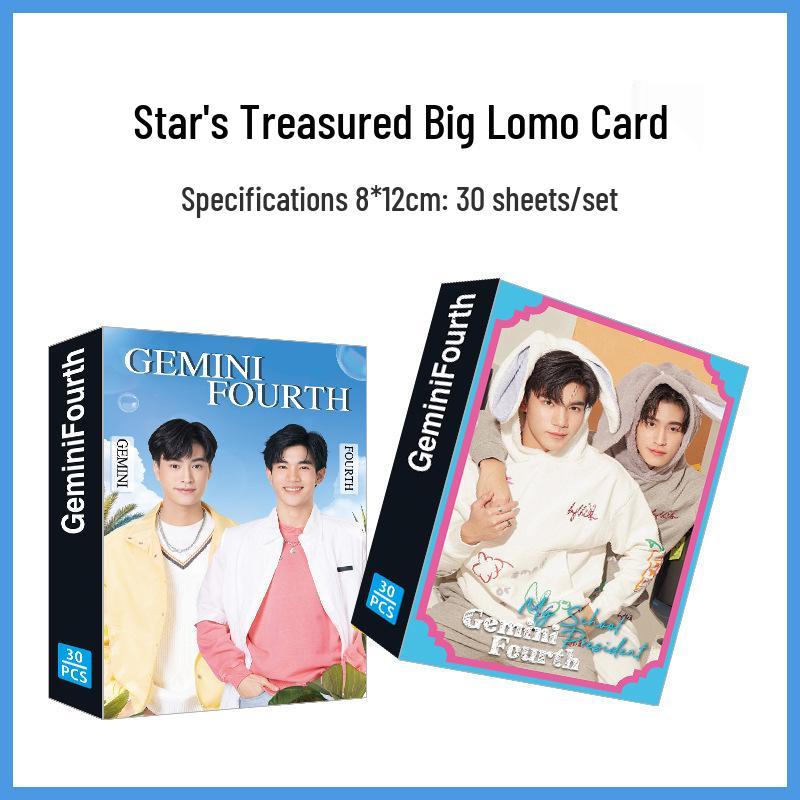 Thai Star Photocards: BrightWin & GeminiFourth LOMO Card Album