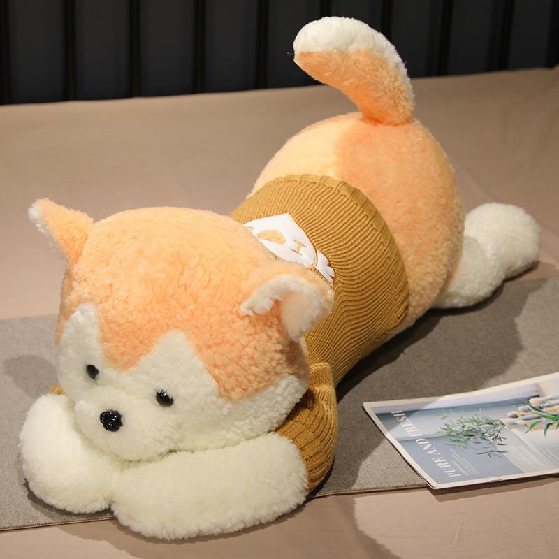 Sweater Dog Pillow Plush Toy Doll Puppy Dog Teddy Dog Doll Children's Soothing Ragdoll