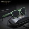 KINGSEVEN Classic Design Rectangular Sunglasses UV400 Essential For Travel Effectively Block Ultraviolet Rays