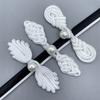 10pcs Chinese Knot Buttons Fastener Cheongsam Tang Suit Dresses Beads Handmade DIY Garment Sewing Decor Accessories
