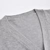 Japanischer Herbst/Winter V-Ausschnitt JK Cardigan: Pullover im Akademiker-Stil mit langen Ärmeln