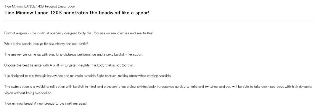 DUO Tide Minnow Lance 140S Sinking Köder ADA0014 (3684)