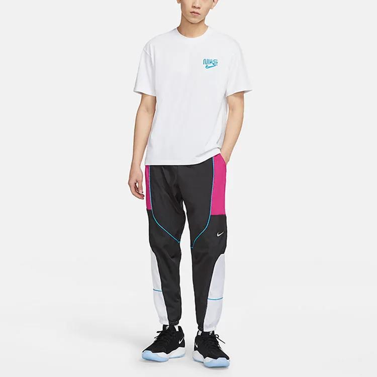 Nike Knitted Sweatpants Men's Raspberry Red Moderate Cuffed Pants (Unisex) Knitted Sweatpants CV1915 615