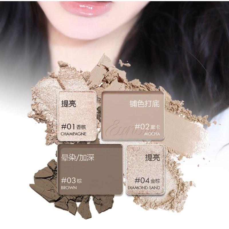 Eunarz - Pure Gold Series 4-Color Eyeshadow Palette - 3 Types