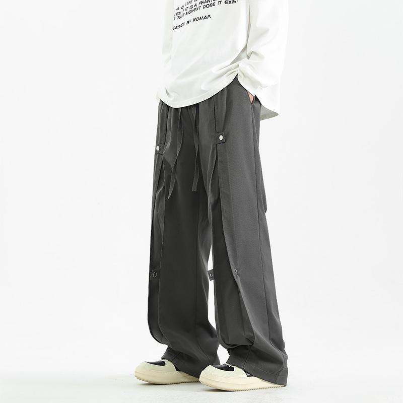 Men's Spring and Autumn High Street Casual Pants Men's Loose Versatile Mountaineering Outdoor Functional Paratrooper Pants