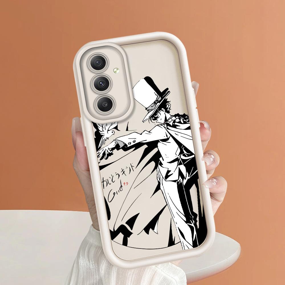 

Мягкий силиконовый квадратный чехол с рисунком лестницы для телефона, полное покрытие, противоударный защитный резиновый чехол для камеры для Samsung Samsung A52 белый